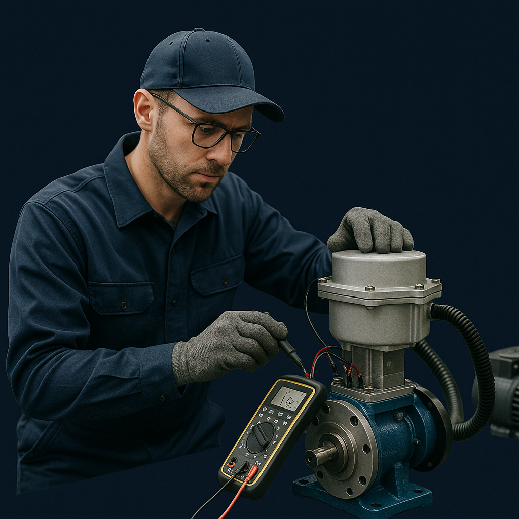 Actuator maintenance and calibration